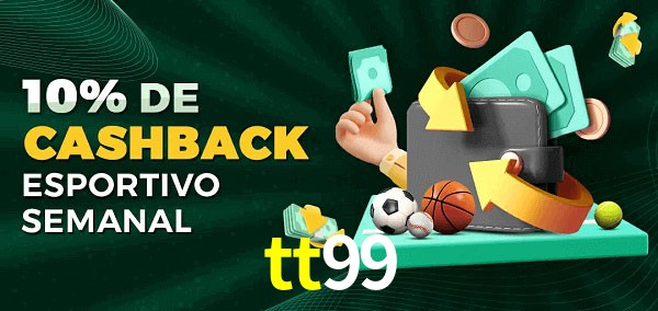 10% de bônus de cashback na tt99
